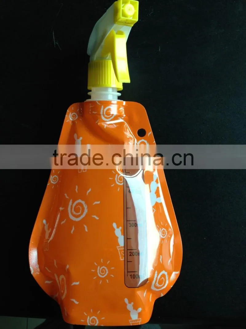 PVC Plastic flower bag pot