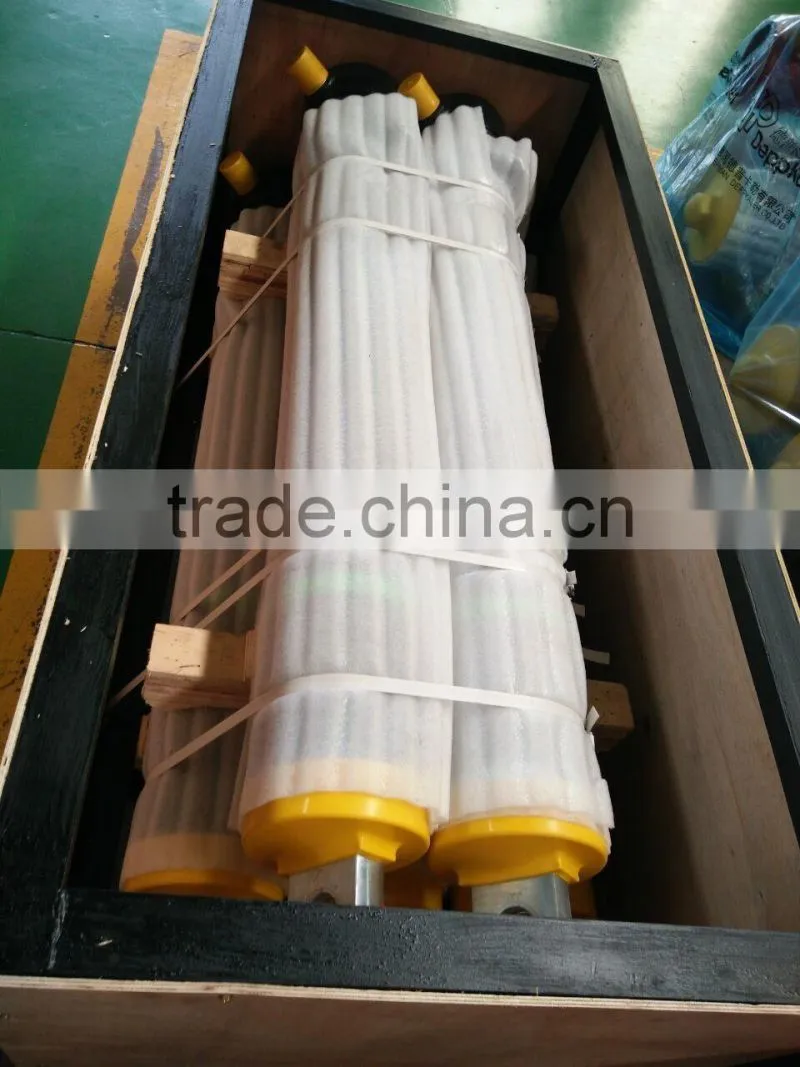 complete set Multi stages dump truck telescopic cylinder system
