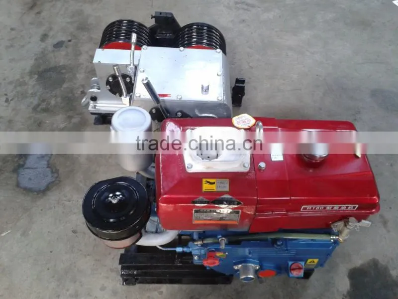 Double Capstan 5T Cable Pulling Winch With Diesel Engine