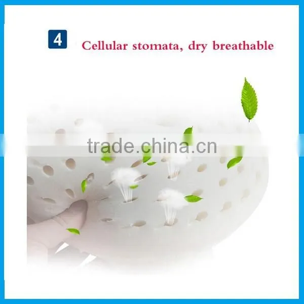 High quality natural latex foam whole rubber pillow