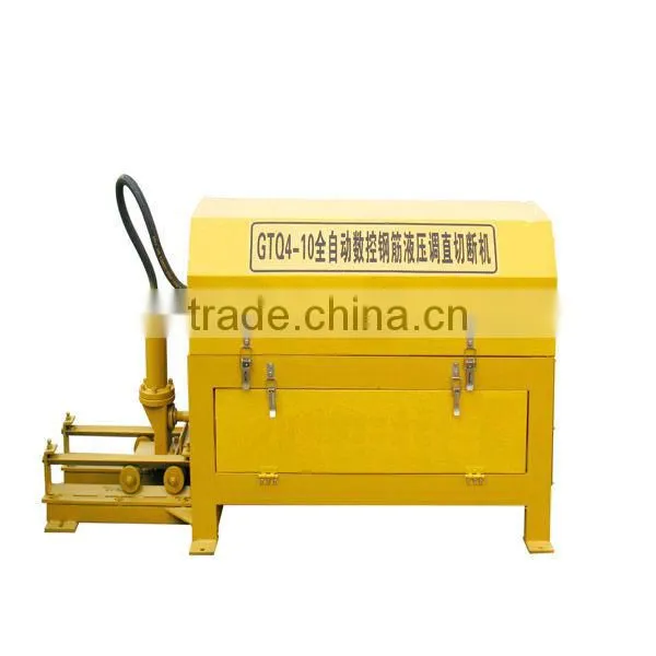 GTQ4-10 CNC hydraulic wire straightening and cutting machine