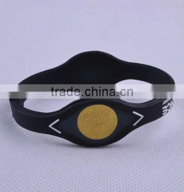 Hot sale!!! Most special promotion gift energy silicon bracelet charms fashion bracelets 2013