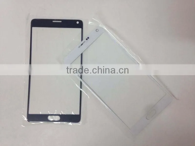 Wholesale Replacement Front Glass For Samsung Galaxy Note4, Front Cover For Note4 N9100, Front Lense For Note4