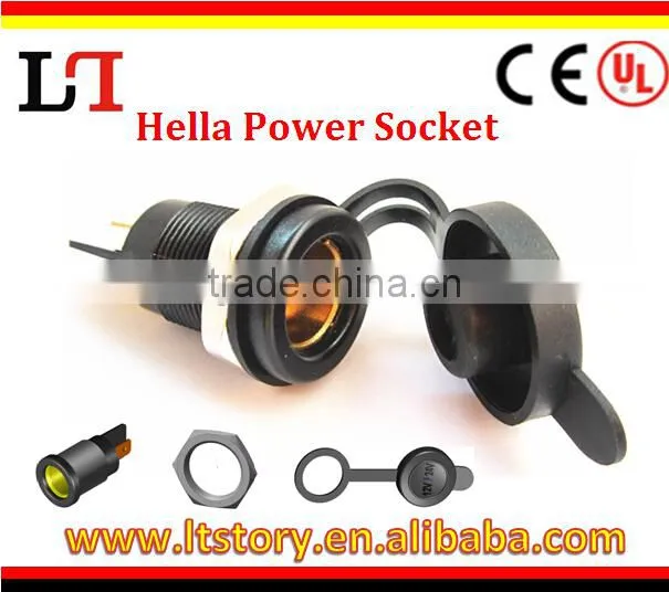 12V Hella Type Surface Mount Sockets