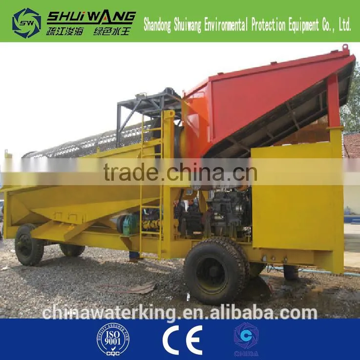 mobile gold mining equipment