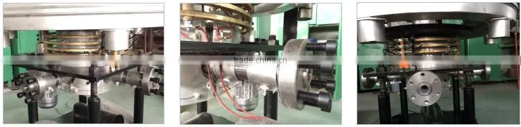Extrusion die head for blown film machine