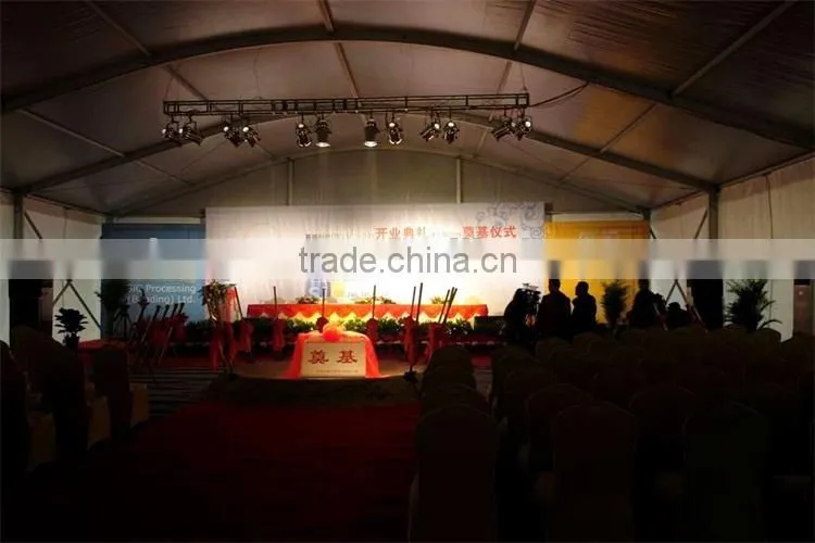 Aluminum Structure curve marquee arcum tent