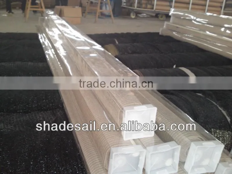 100%HDPE Exterior Roll Up Window Shades,Door ShadesProtection of privacy Effectively reduce sunlight and ultraviolet