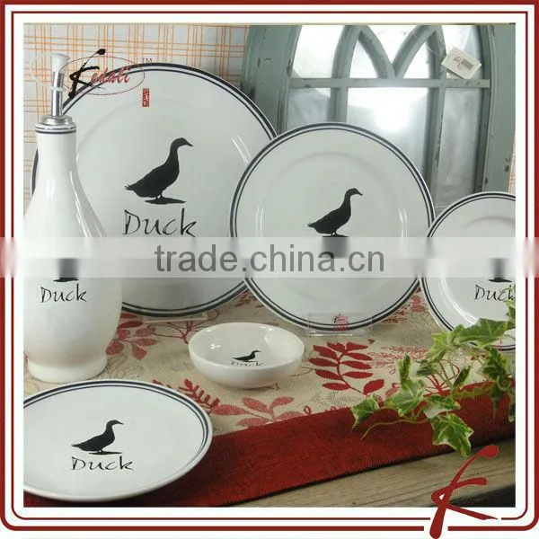 new design ceramic dinner serving ware