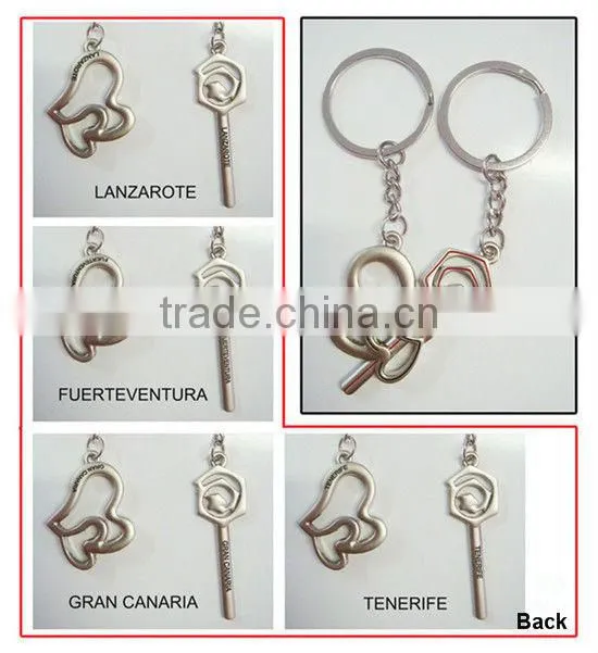 Metal gift key chain promotion