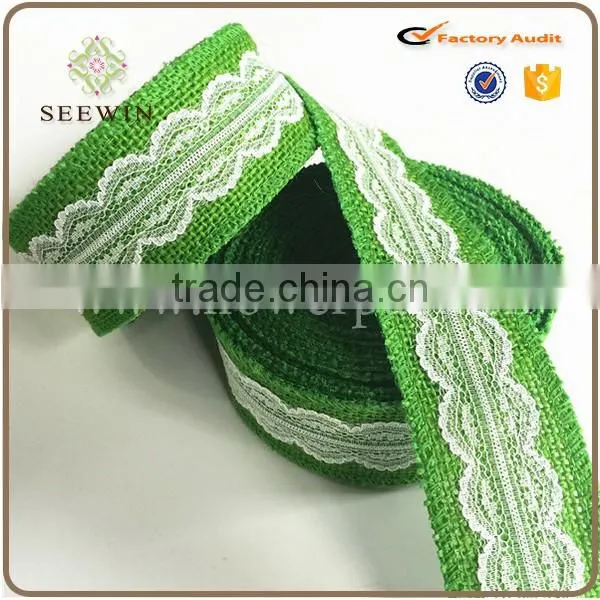 beautiful lace raw jute price roll for decoration