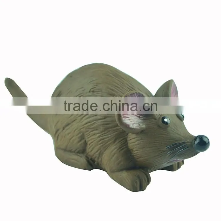 Custom lovely kids toys vinyl animal pet mouse toy model