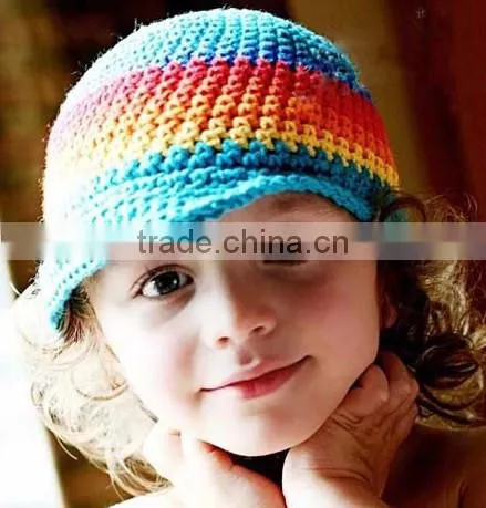 Promotion Baby Hat Summer Crochet Beanie Boy Cheap Funny Hats Baby Caps Child Hat Many Colors for 0-4T