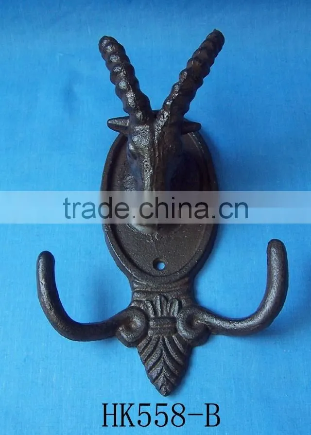 home decoration, cast iron starfish hooks