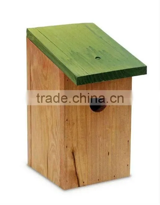 handmade wooden decorative bird house ,wooden craft for sale