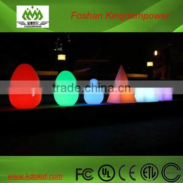 Plastic battery rechargeable decorative light