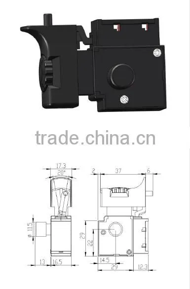 fs011 power tool accessaries 350 electric drill impact drill switch