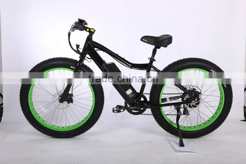 Newly 26 inch suspension 48V fat tire electric mountain bike e bicycle with hidden battery