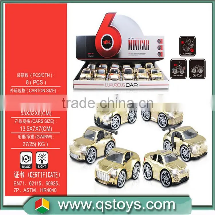 2015 new design metal handmade model car with EN71