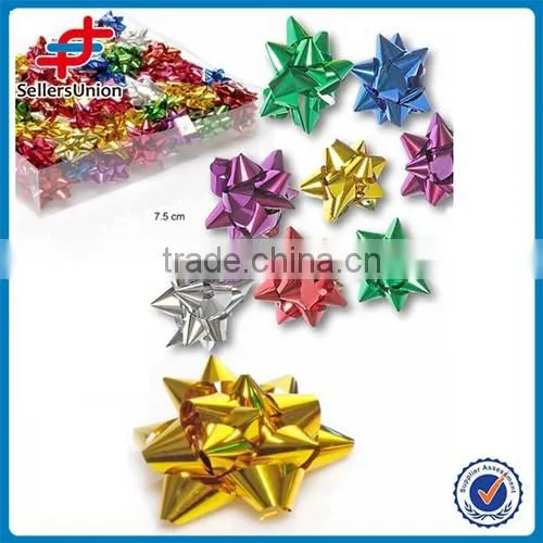 7.5cm decoration plastic flower for Christmas