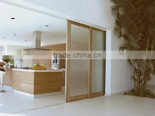 2016 Hot Sale Carbon Steel wooden sliding door roller track guide and door stop for wooden sliding door