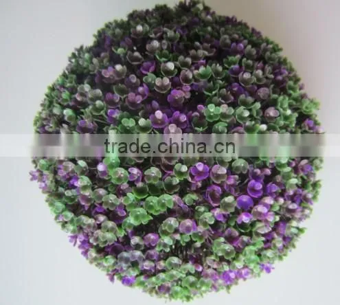 30CM Green Artificial Pine Grass Ball/Decorative Hanging Topiary Grass Ball