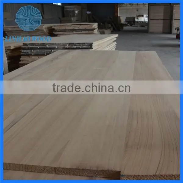 Paulownia Finger Jointed Boards, Edge Glued Panel Paulownia for Furniture