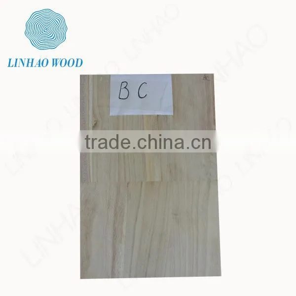 factory supply high quality good surface delicate paulownia panel