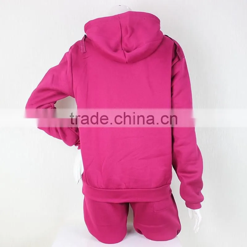 Sherpa Fleece Pullover Tracksuit Women Clothes Stocks