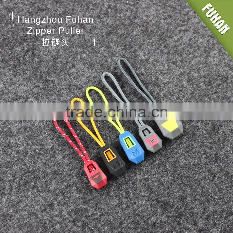 Factory Direct Private Embossed Brand Name Logo Zipper Sliders