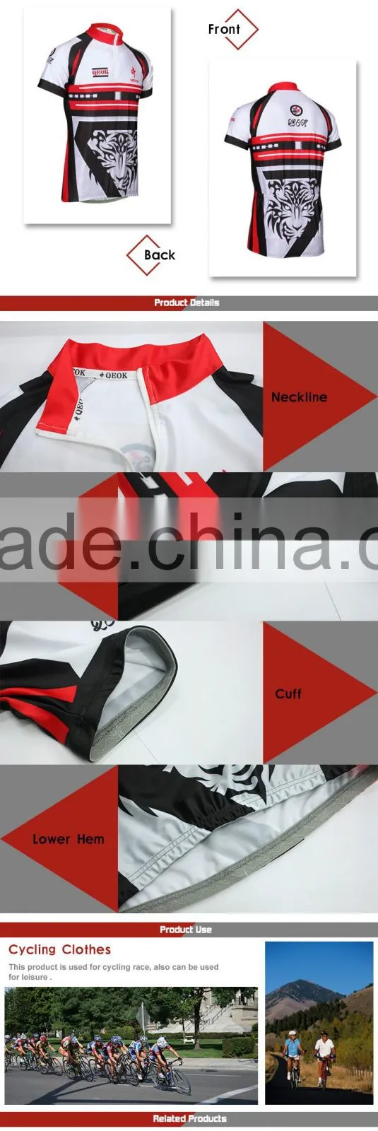 Coolmax china cycling team jersey , pro team cycling jerseys