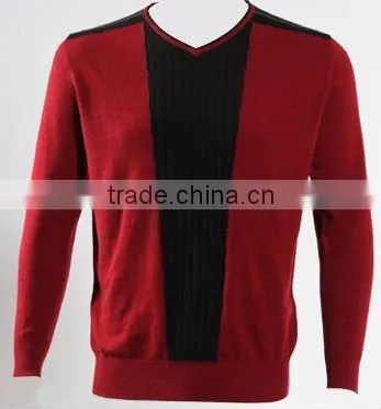 2014 Young men's fashion casual cashmere sweater