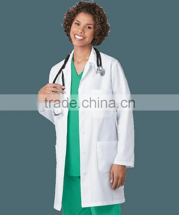Chinese Manufacturing wholesale Hospital Medical Wear Clothing Uniforms Ladies' Lab Coat