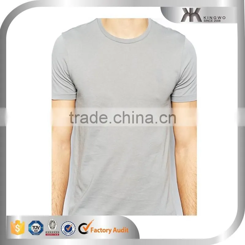 New arrival high quality 100% cotton blank casual men t shirt