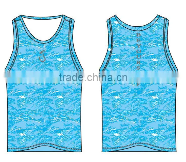 2015 fashion new designed stringer tank top