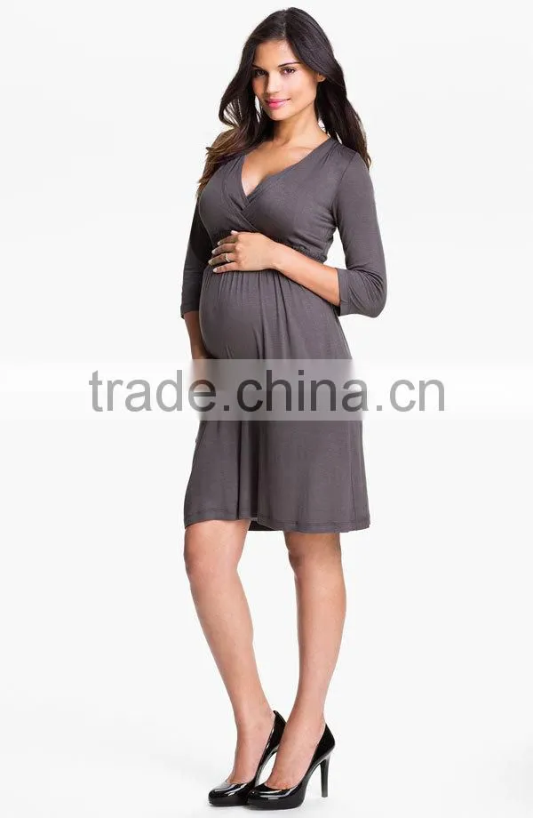 Rayon Short Sexy Maternity Wear E3122