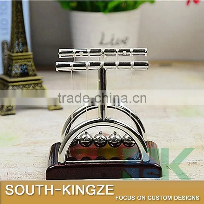 High-tech Engergy Conservation Law Metal Ball Newton's Pendulum Desktop Decor