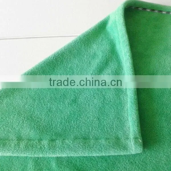hot sale brushed microfiber towel for car washing