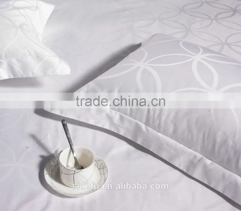 Cozy Cheap 100% Cotton Satin Bed Sheet Bedding Set