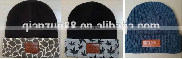 Pom Custom Embroidery Beanie