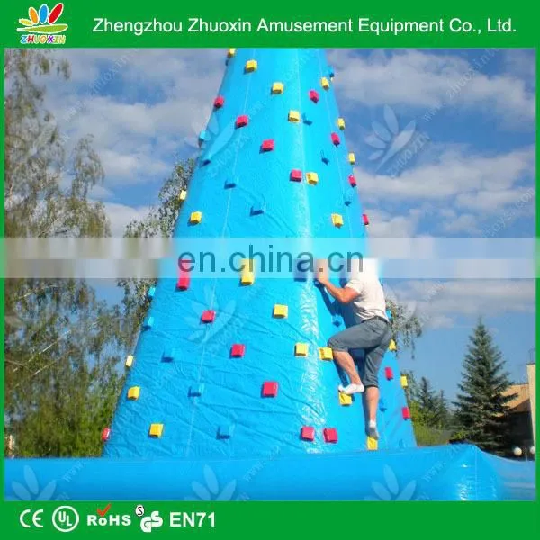 Sporting Playground Inflated Mountain Climbing Wall inflatable climbing tower