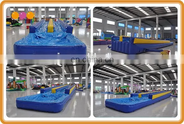AOQI water park duel lanes inflatable water slide with pool