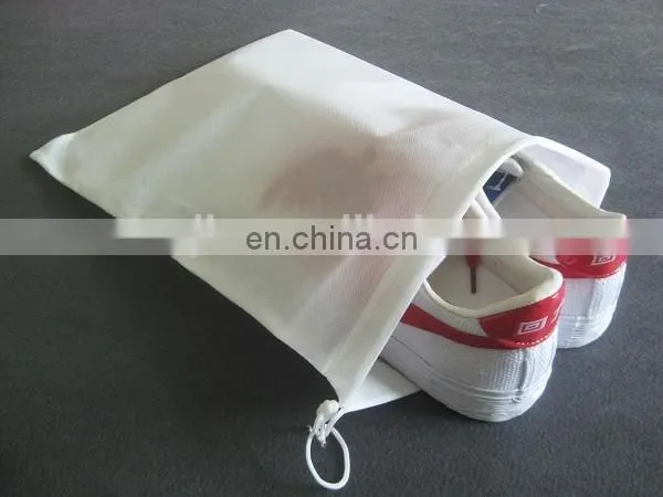 factory directly sale cheap non woven drawstring bag for shoes
