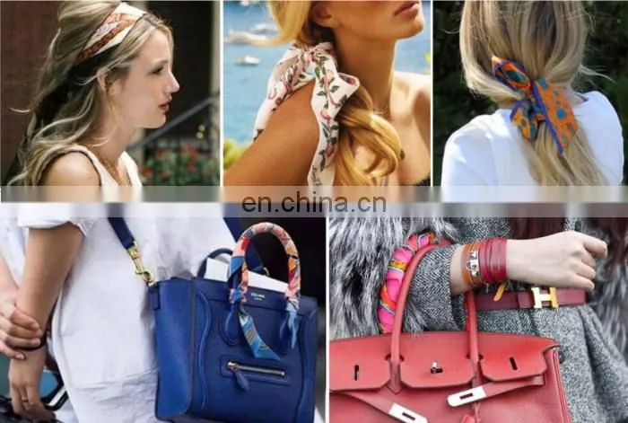 silk bag scarf/neck scarf
