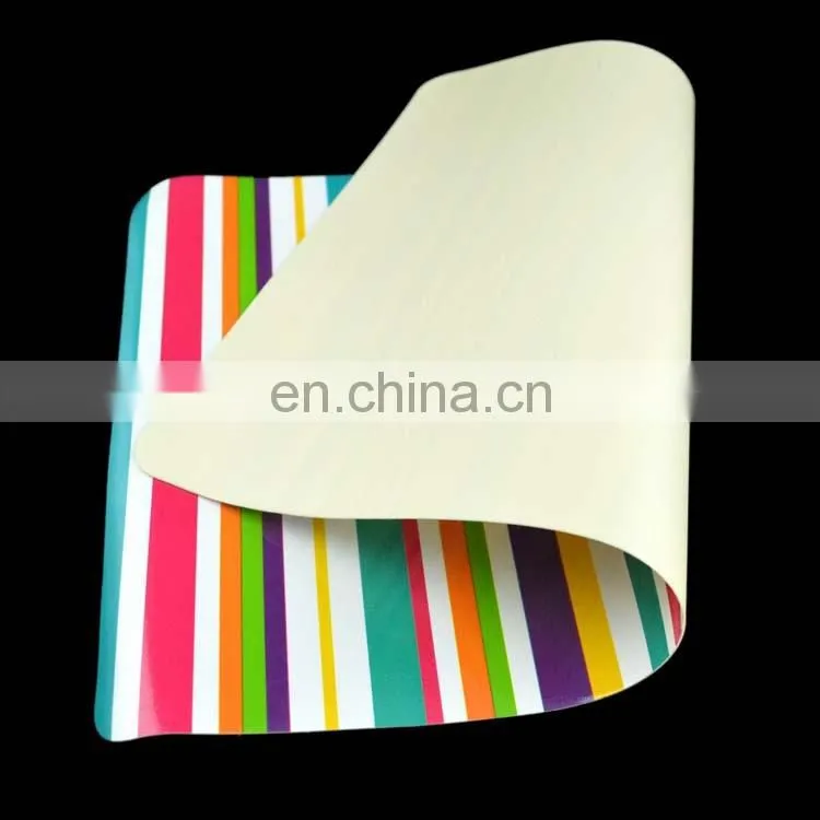 hot sales custom restaurant placemat laminated