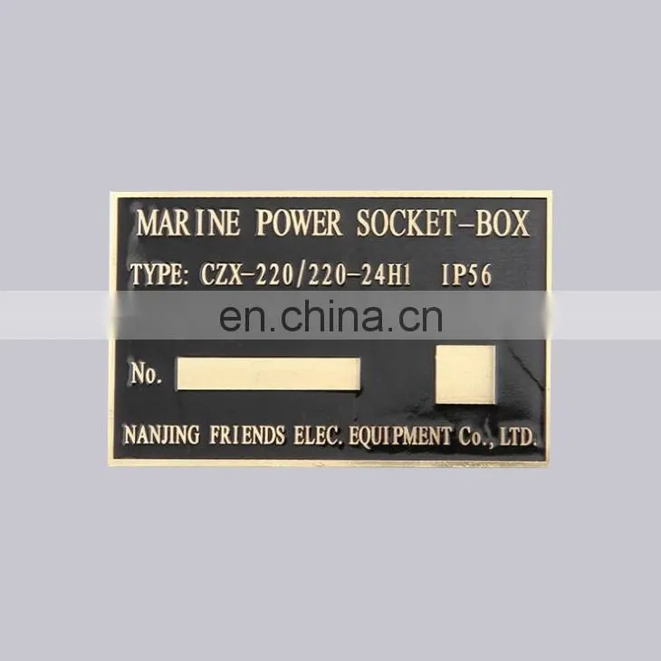 Professional Cheap Items Changeable Text Style Stainless Steel Custom Enamel Type Brushed Gold Embossed Metal Sign