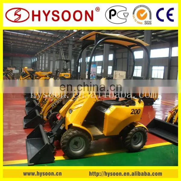 China CE Approved Multifunctional Articulated Mini Wheel Digger for Sale