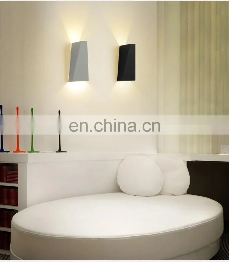 Bedroom Bedside Living Room Creative LED Modern Wall Lamp Minimalist Shaped Decorative Iron Wall Lamp