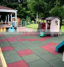Amusement park rubber flooring for children