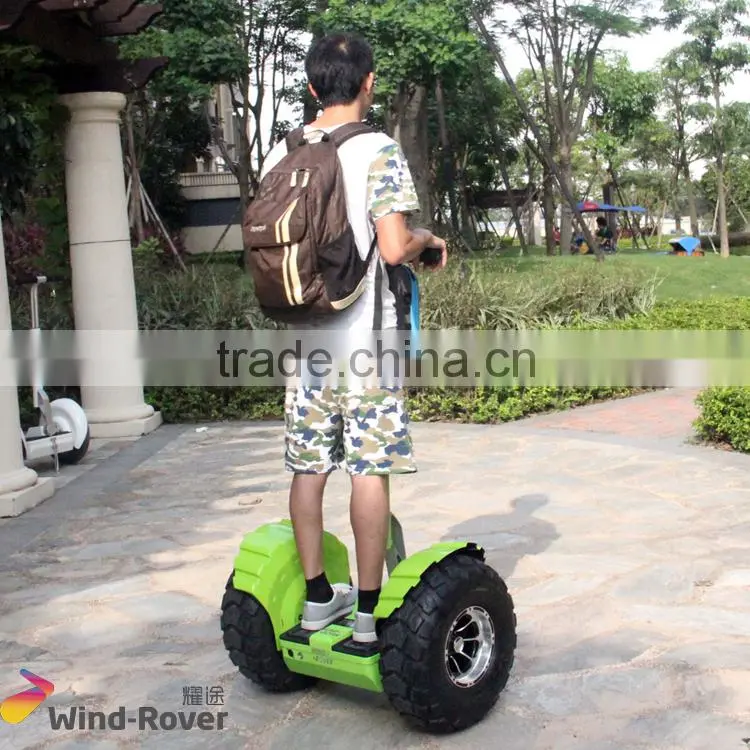 Smart self balancing two wheeler electric kids scooter